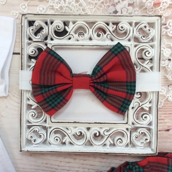 Boutique Toddler Girls Santa Baby 3pc Outfit - Picture 4 of 4